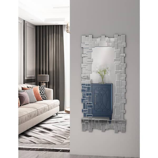 KOHROS 47 in. x 25 in. Modern Rectangle Frameless Decorative