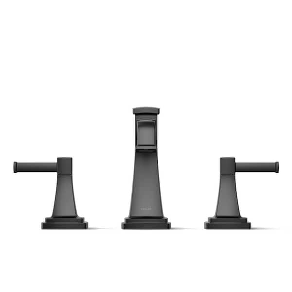 KOHLER Riff 8 in. Widespread Double Handle Bathroom Faucet in