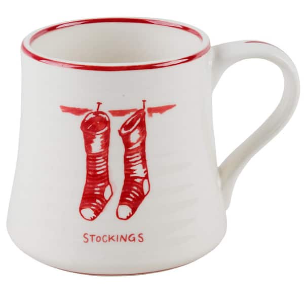 Molly Hatch 16 oz. Stockings Mug