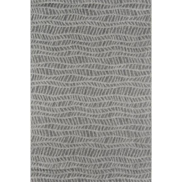 Emilia Grey 3 ft. 3 in. x 5 ft. Indoor/Outdoor Area Rug
