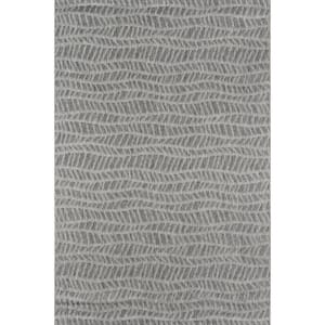 Emilia Grey 9 ft. 3 in. x 12 ft. 6 in. Indoor/Outdoor Area Rug