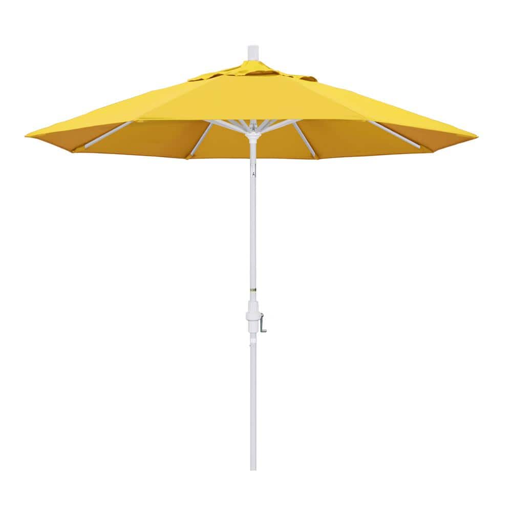 9 ft. Aluminum Collar Tilt Patio Umbrella in Lemon Olefin price history on PriceWatchPro