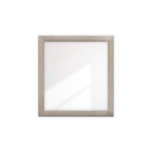37 in. W x 40 in. H Rectangle Classic Taupe Framed Mirror