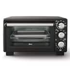Oster 5-in-1,4 Slice Countertop Convection Toaster Oven in Matte