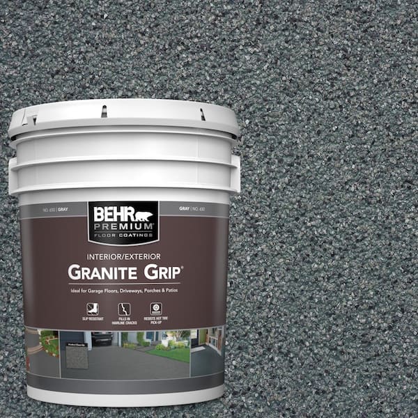 5 gal. #GG-02 Stone Valley Decorative Flat Interior/Exterior Concrete Floor Coating