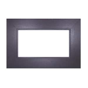 French Roast 30 in. x 36 in. DIY Mirror Frame Kit Mirror Not Included