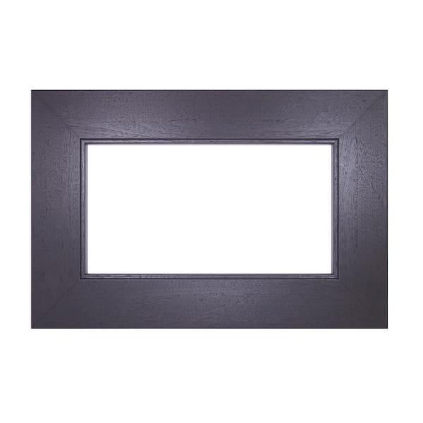 MirrorChic French Roast 30 in. x 42 in. DIY Mirror Frame Kit Mirror Not Included