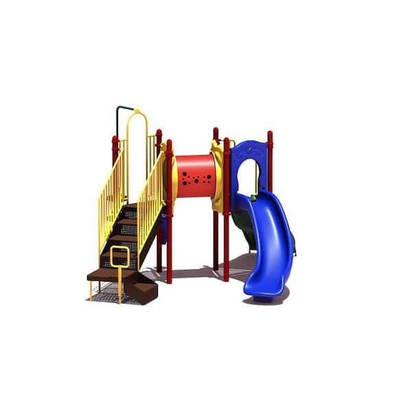 UPlay Today Deer Creek (Playful) Commercial Playset with Ground Spike