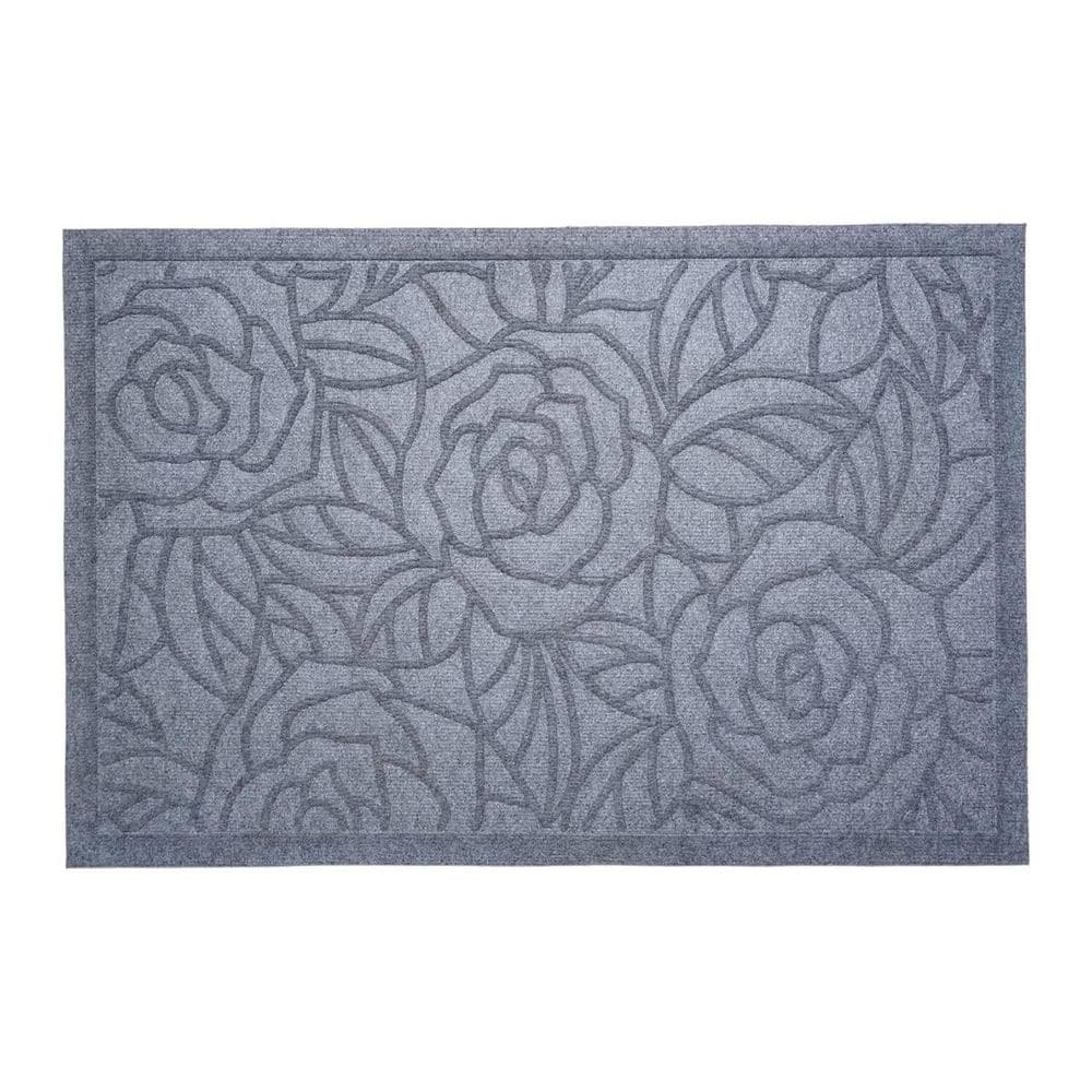 Gray 30 in. x 18 in. Polypropylene Outdoor Door Mat price history on PriceWatchPro