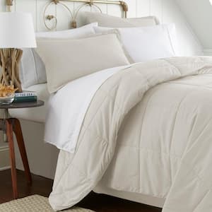 Performance 8-Piece Ivory California King Comforter Set