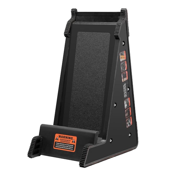 Ladder Levler 380 lbs. Load PP Ladder Leveling Tool Pitch Hopper Stair Ladder Stabilizer with Storage Easy to Use
