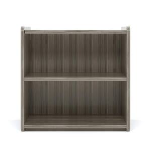 Tot Mate 24 Contemporary Composite Wood Toddler Shelf Storage in Gray