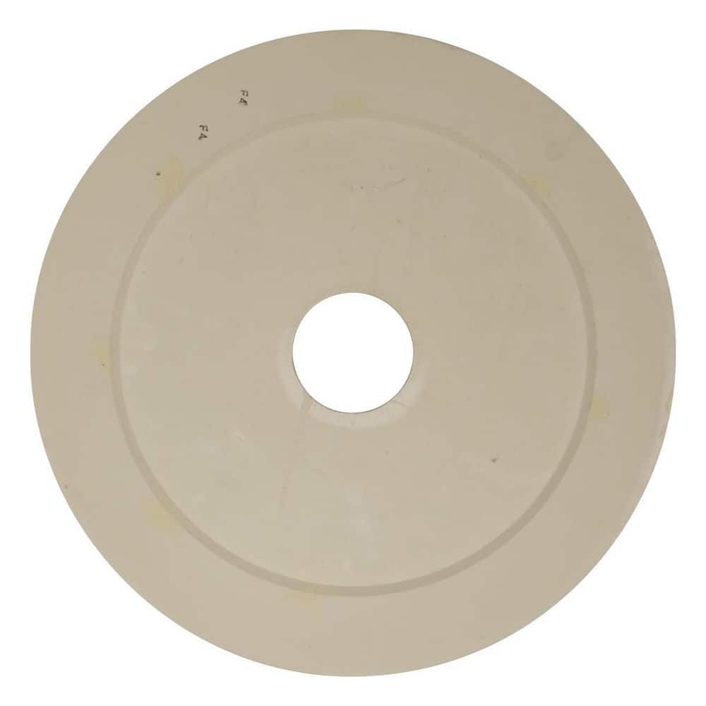 Primed White Spring Leaf Polyurethane Ceiling Medallion