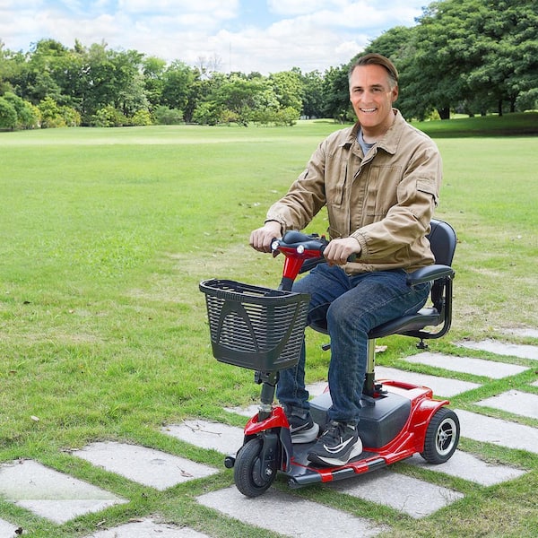 3 Wheel Folding Mobility Scooter for Adults and Seniors, Heavy-Duty Electric Powered Mobility Scooter, 265 lb. Capacity