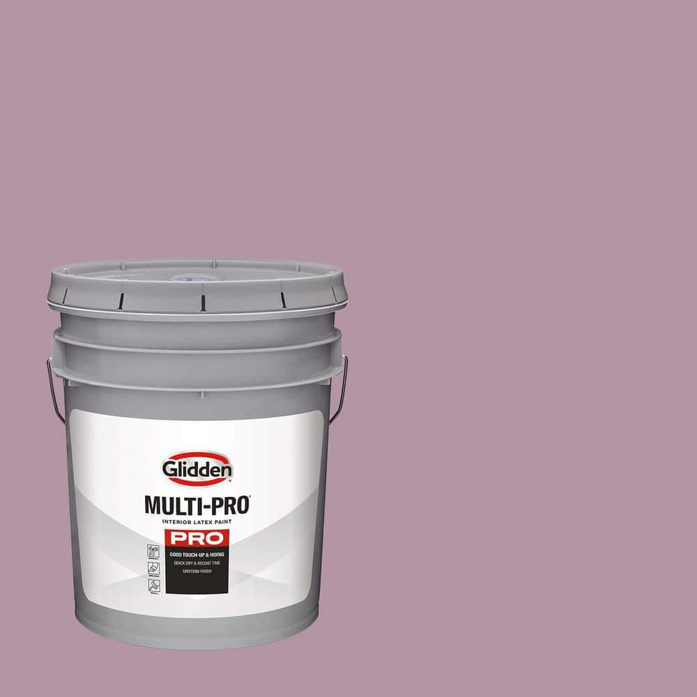 Glidden Multi-Pro 5 gal. PPG1179-5 Ashberry Semi-Gloss Interior Paint ...