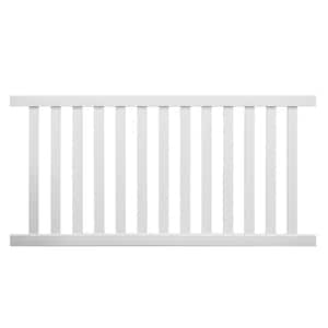 Captiva 4 ft. H x 8 ft. W Tan Vinyl Pool Fence Panel