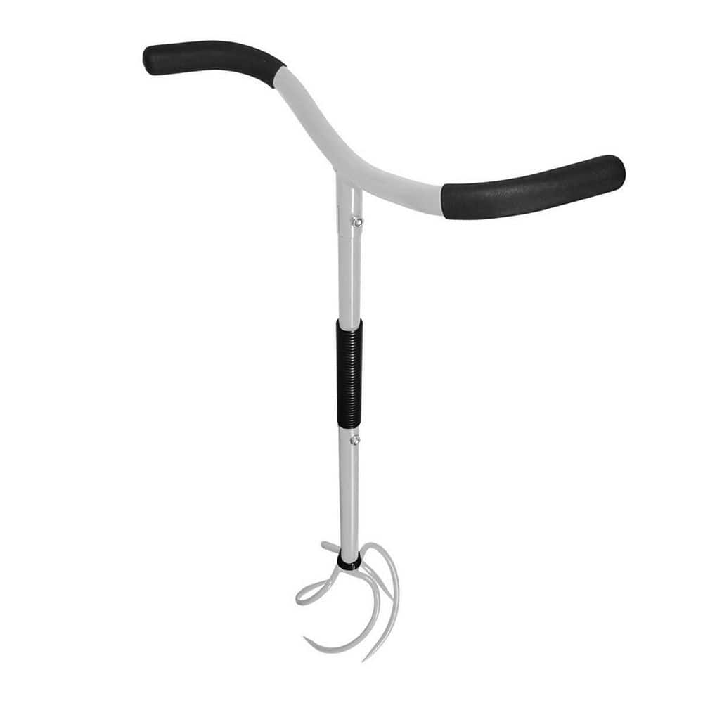40.9 in. Height Adjustable Twist Tiller Hand Cultivator