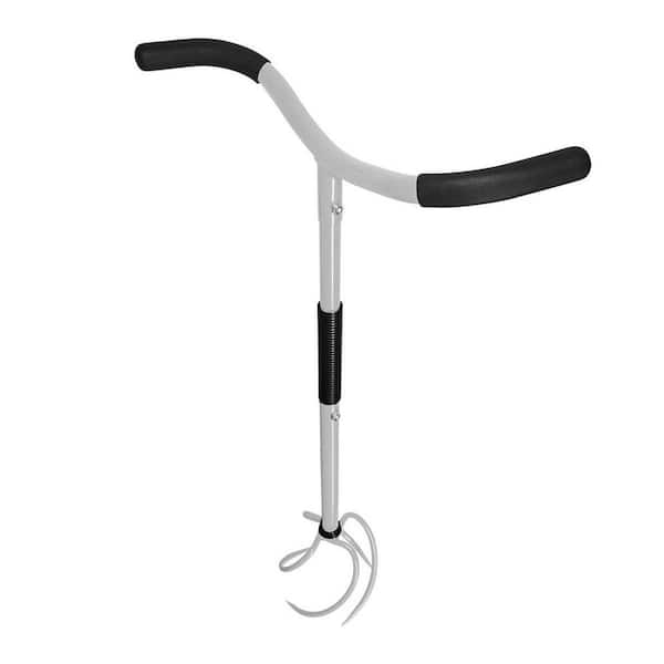 Dyiom 40.9 in. Height Adjustable Twist Tiller Hand Cultivator