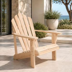Westport Natural Wood Adirondack Chair