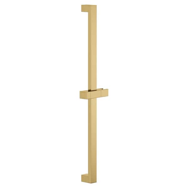 GROHE Euphoria Cube 24 in. Shower Slide Bar in Brushed Cool Sunrise