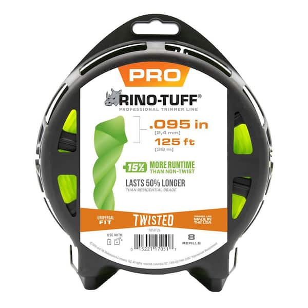 Universal Fit .095 in. x 125 ft. Pro Twisted Line for Gas and Select Cordless String Grass Trimmer/Lawn Edger
