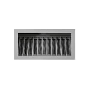 Anchester Assembled 30x15x12 in. Wall Dish Holder Cabinet in Light Gray