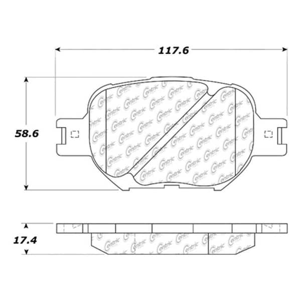 Centric Parts Disc Brake Pad Set