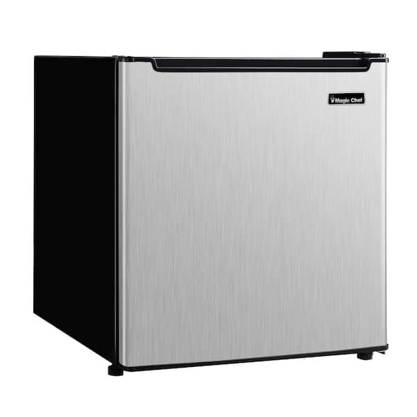 Magic Chef 1.7 cu. ft. Mini Fridge in Stainless Steel Freezerless
