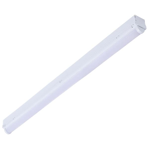 2 ft. 100-Watt Equivalent Integrated LED White Strip Light Fixture, 120-277 Volts