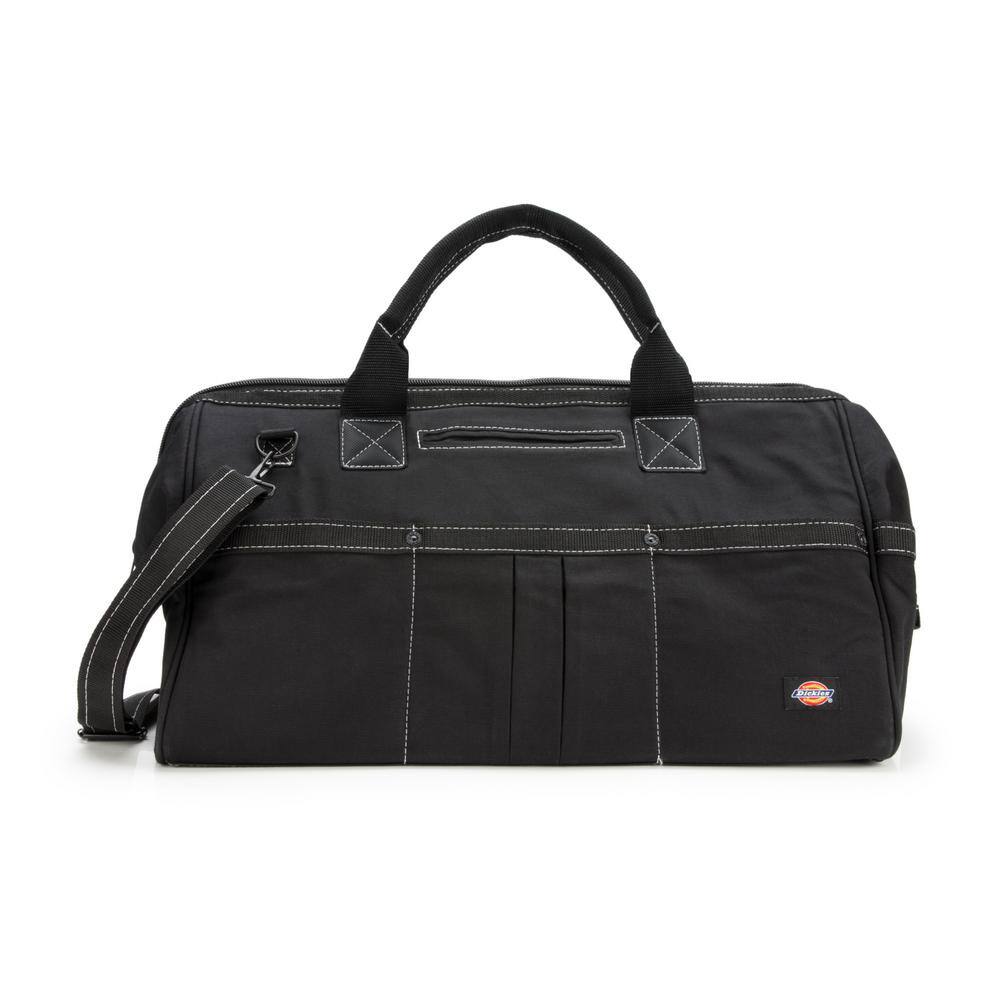 Dickies 20 in. Soft Sided Construction Work Tool Bag in Black57087