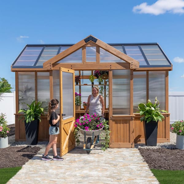 Backyard Discovery Savannah Chalet-Style 14.5 ft. W x 12 ft. D x