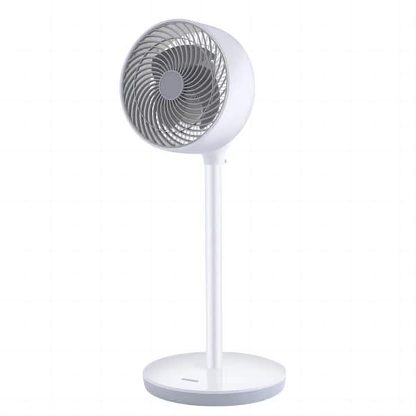 GVODE 7 in. Stand Fan 70-degree Oscillating Circulating Fan with Remote 3 Modes