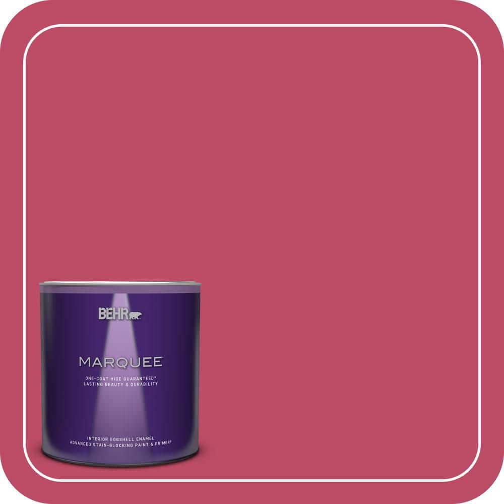 1 qt. #S-G-110 Orchid Rose Eggshell Enamel Interior Paint & Primer product image for price tracking