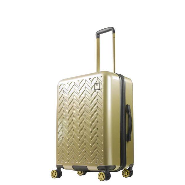 Ful Grove 27 in. Hardside Spinner luggage, Gold FLML0123715 The Home Depot