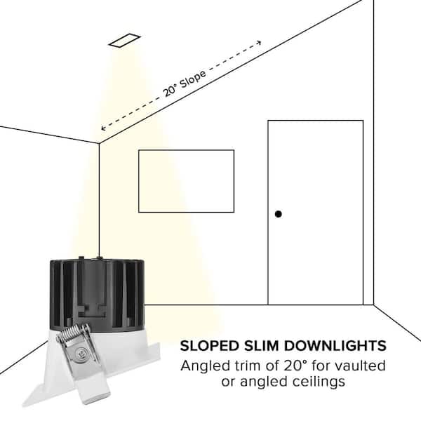 WLBHWL 15 Pack Rose Gold Recessed LED Downlights - 5W, Dimmable, 3000K/4000K/6000K Selectable, 60-85mm Hole Size
