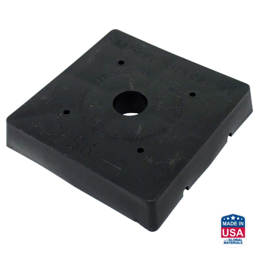 UPC 707392777106 product image for CPS Composite Plastic Standoff for 6x6 Nominal Lumber | upcitemdb.com