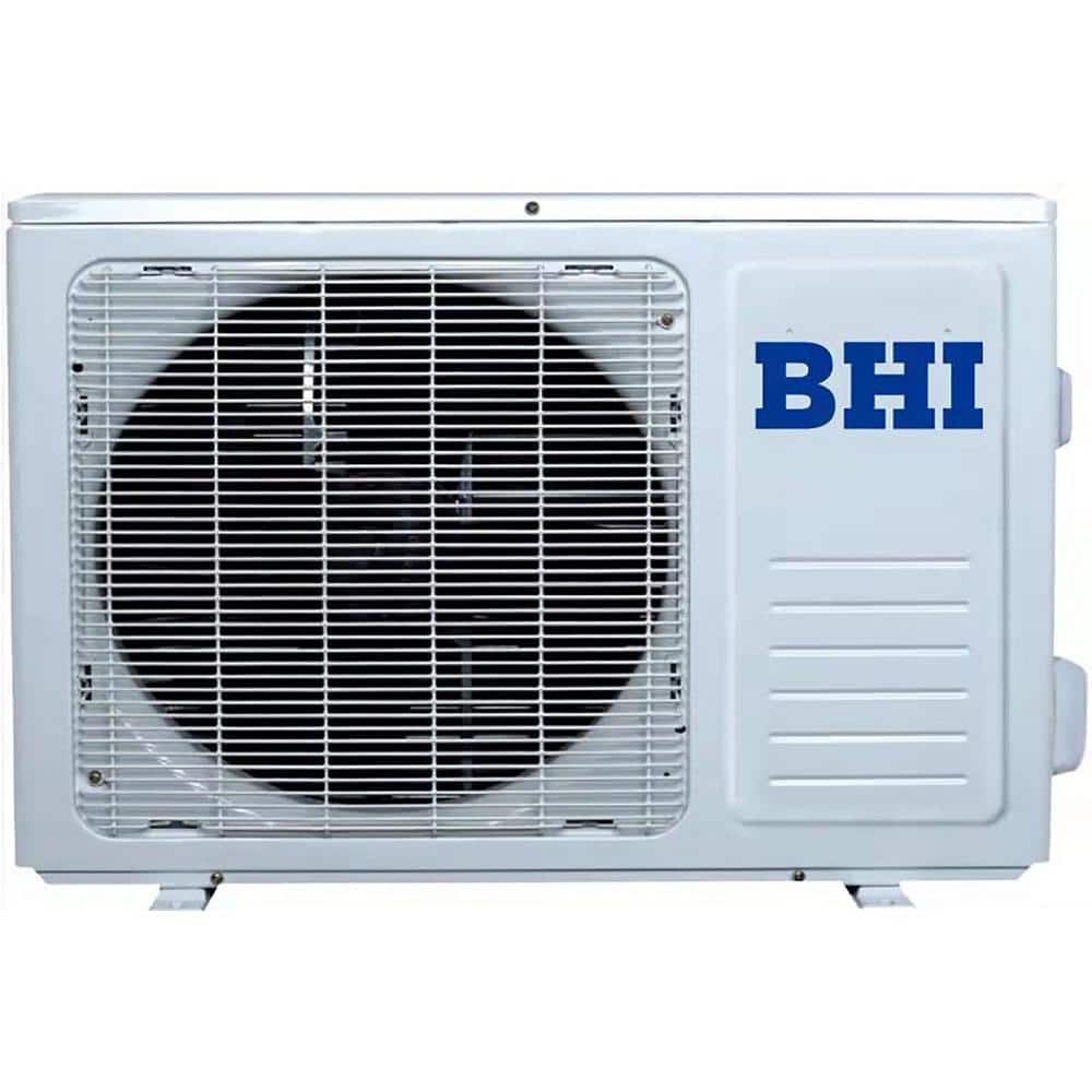 12,000 BTU White Wall-Mount Ductless Mini Split Air Conditioner with Heat Pump