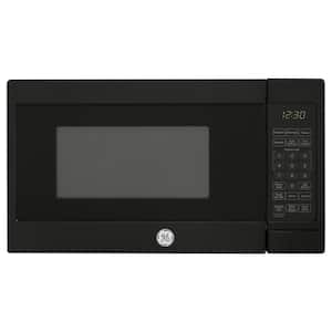 GE 0.7 cu. ft. Small Countertop Microwave in Stainless Steel JES1072SHSS -  The Home Depot