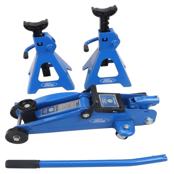 Electronic Specialties 2-Ton Trolley / Jack Stand Set