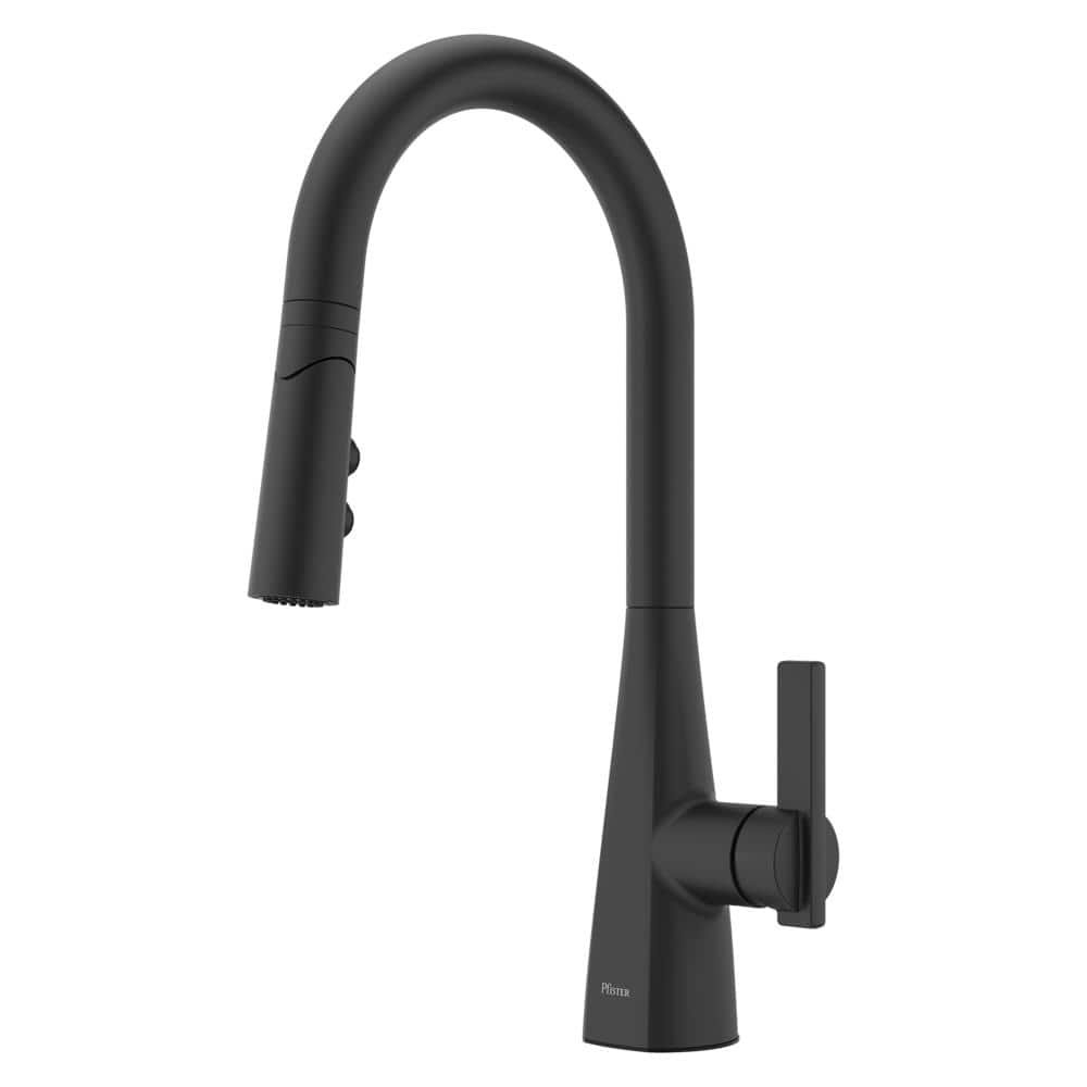 その他 FAUCETWO Signature Hardware SHK466425 Matte Black Lentz 1.2 GPM