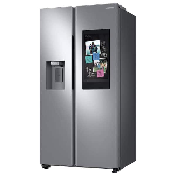 https://images.thdstatic.com/productImages/9402b8d6-fe65-420d-8594-37fb0e6cd53b/svn/fingerprint-resistant-stainless-steel-samsung-side-by-side-refrigerators-rs22t5561sr-76_600.jpg
