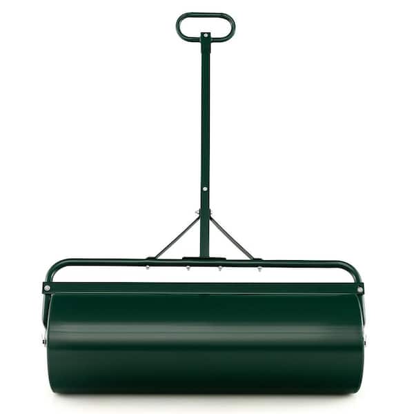 39 in. Push/Tow Fillable Lawn Roller in Green