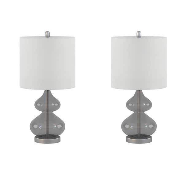 Buy 360 Lighting Modern Accent Table Lamp 21 High Brushed Nickel