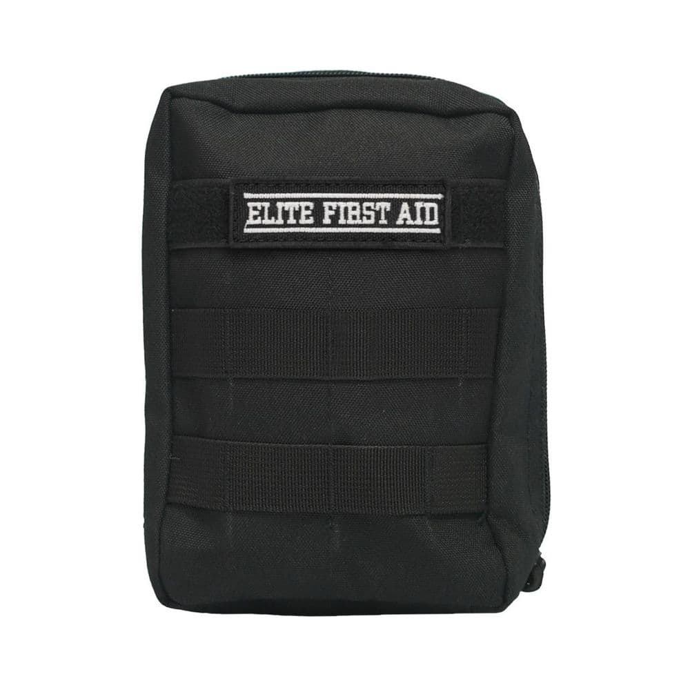 Elite First Aid Tactical Individual First Aid Kit, Black FA142B