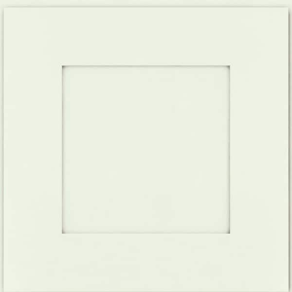 KraftMaid 14-5/8 in. x 14-5/8 in. Cabinet Door Sample in Dove White