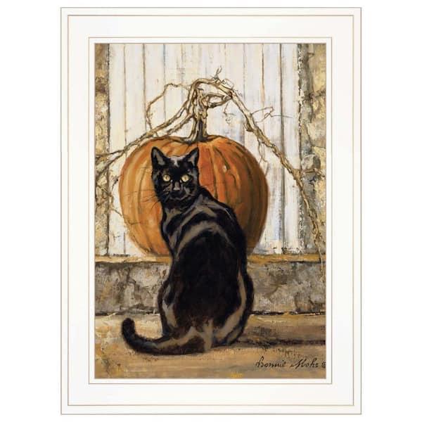 Crocks And Pumpkins 2 Black Framed Print Wall Art