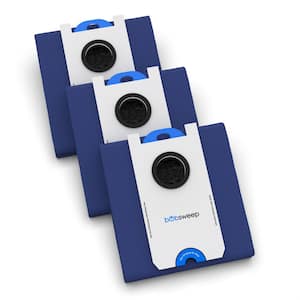 Ultra Vision 180-Day (6 Liter) Self-Empty Bag with Activated Charcoal Lining, Pack of 3