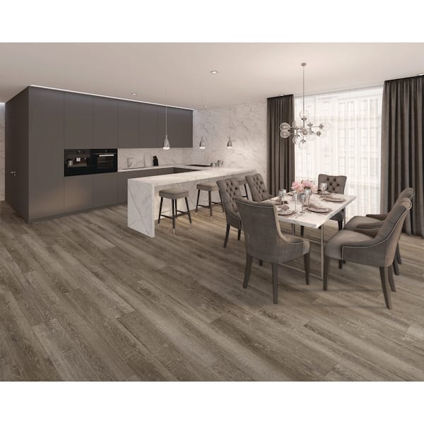 Musket 20 MIL x 9 in. W x 72 in. L Click Lock Waterproof WPC Luxury Vinyl Plank Flooring (22.33 sq. ft./case)
