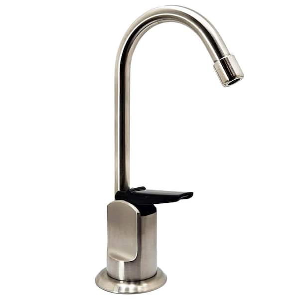 Westbrass Single-Handle Instant Cold Water Dispenser in Satin Nickel