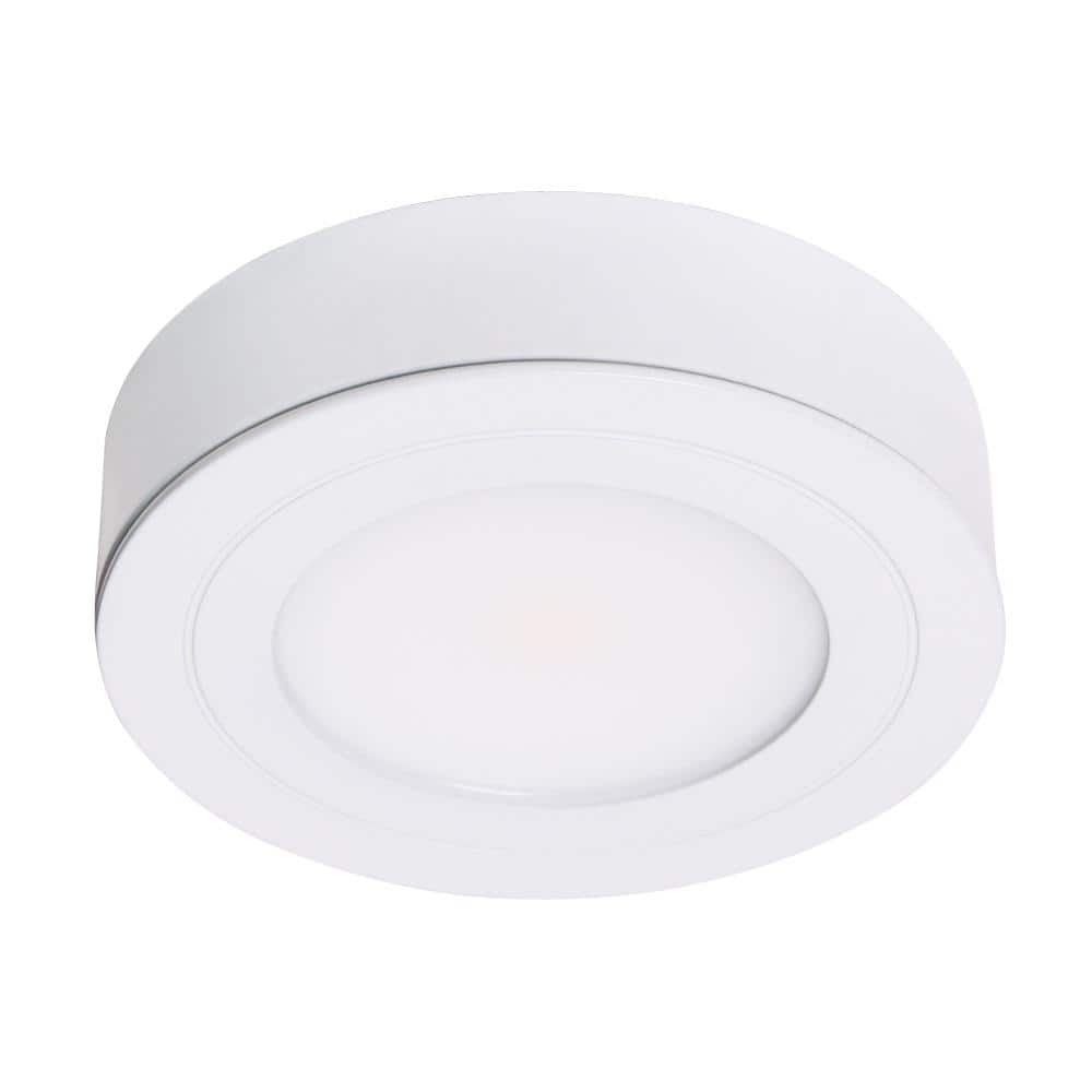 Armacost Lighting Mini-Recessed LED Puck Light Bright White (4000K) 221125  - The Home Depot